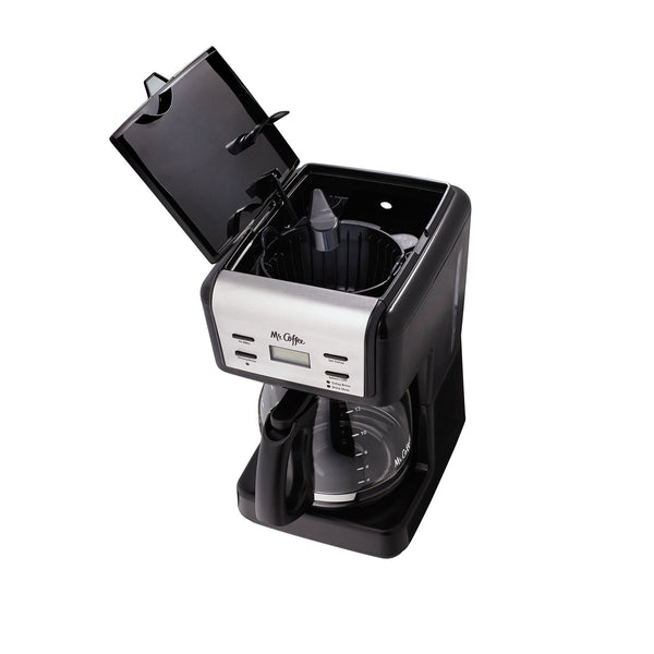 12 Cup Programmable Coffee Maker, Black