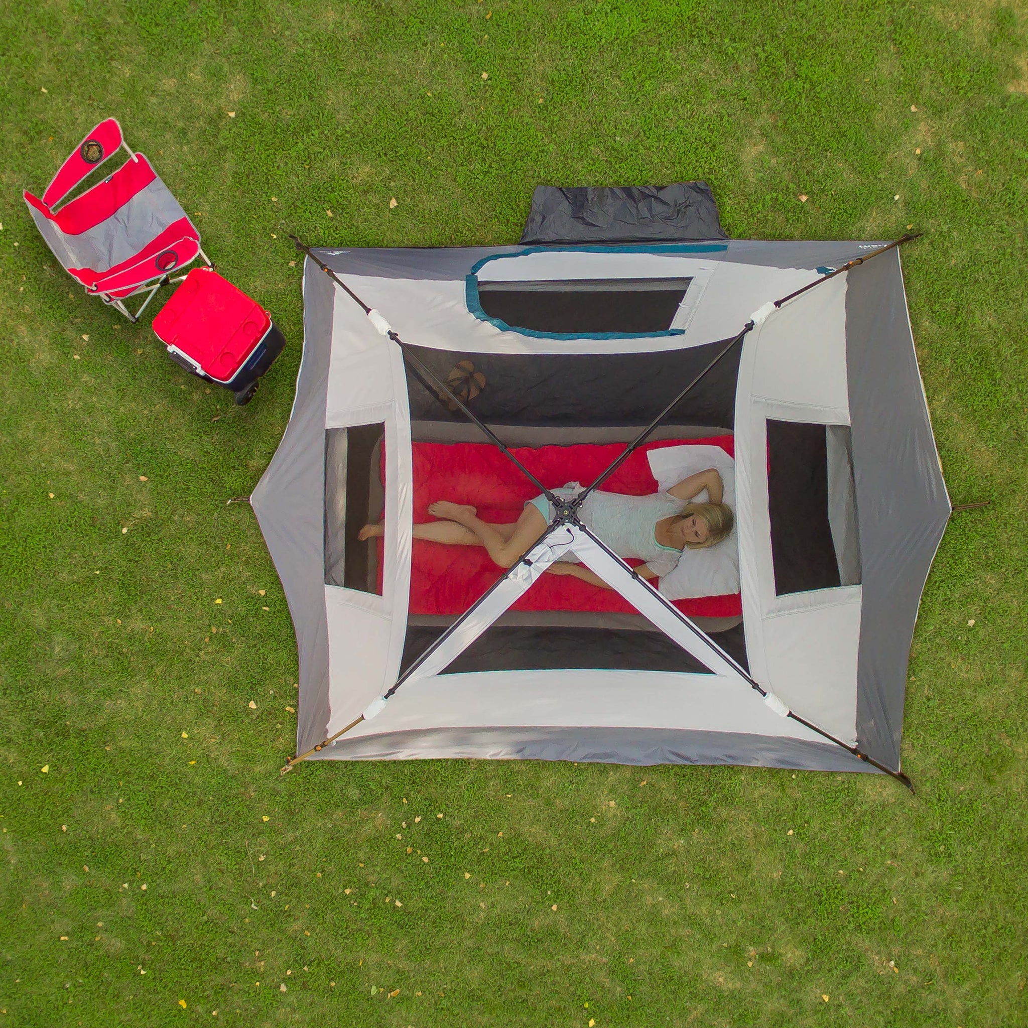 6 person ozark trail tent 6-Person Instant Cabin Tent with LED Light – WinPepper