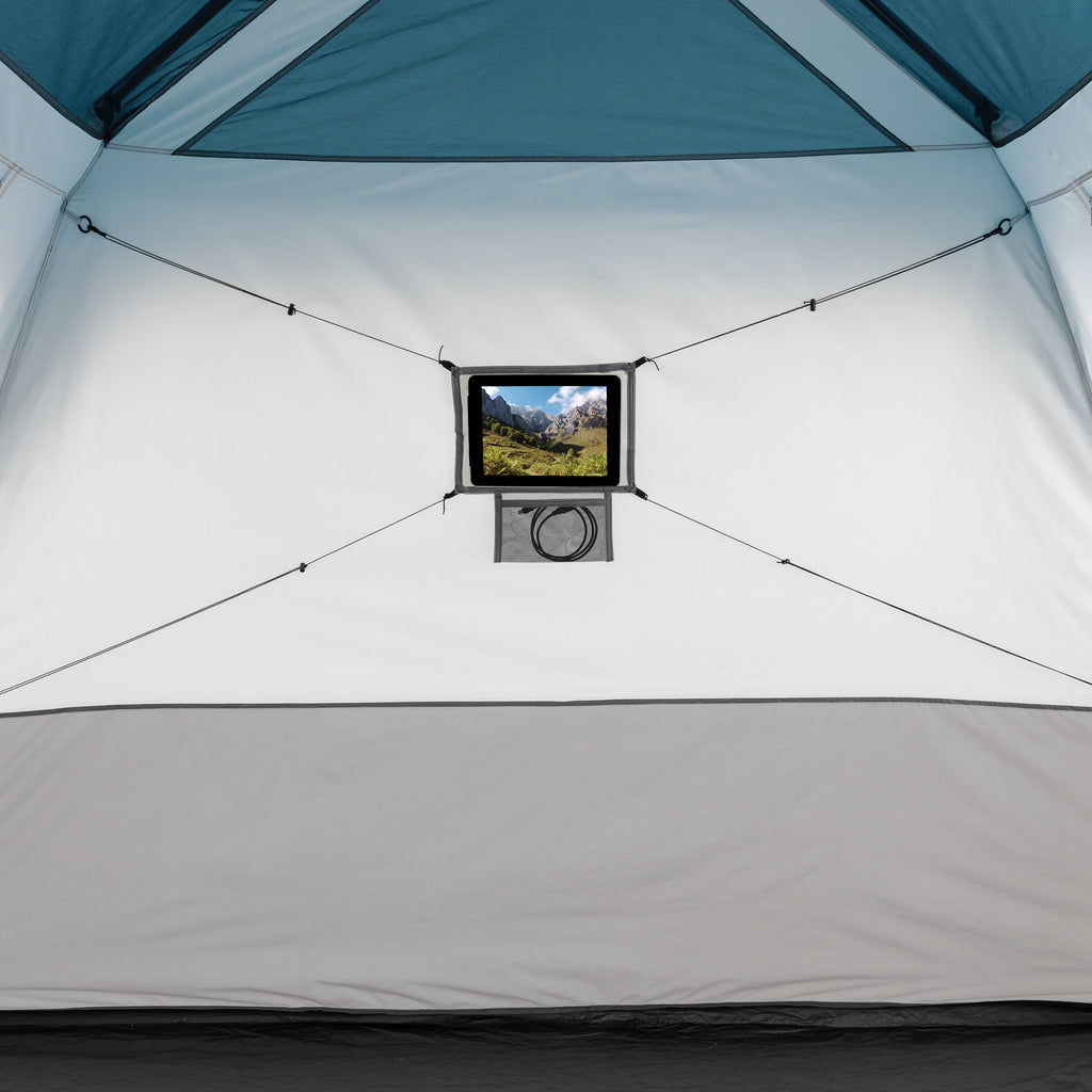 ozark trail 6 person tent 6-Person Instant Cabin Tent with LED Light – WinPepper