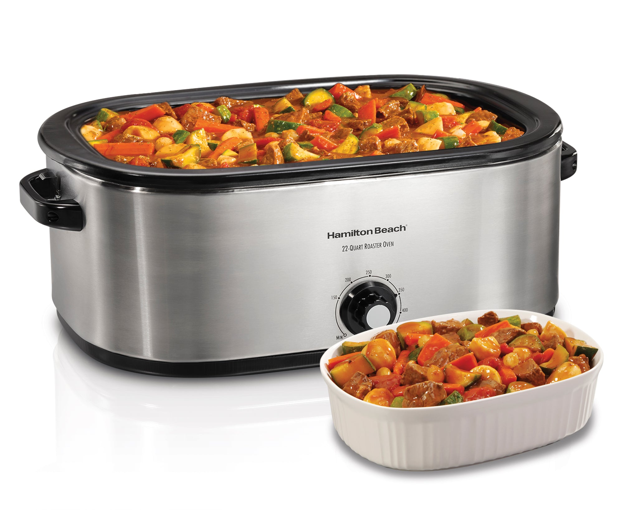 22 Quart Roaster Oven, Fits 28 lb Turkey